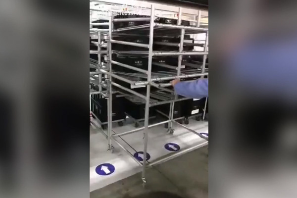 【精益LCIA105】自動(dòng)物料補(bǔ)給車(chē)