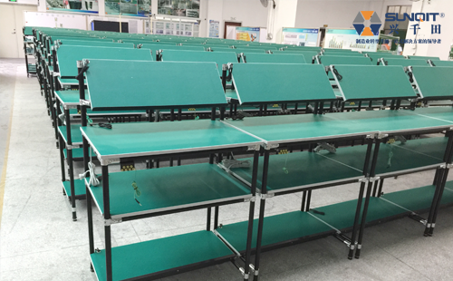 精益管工作臺(tái)如何做到防靜電？