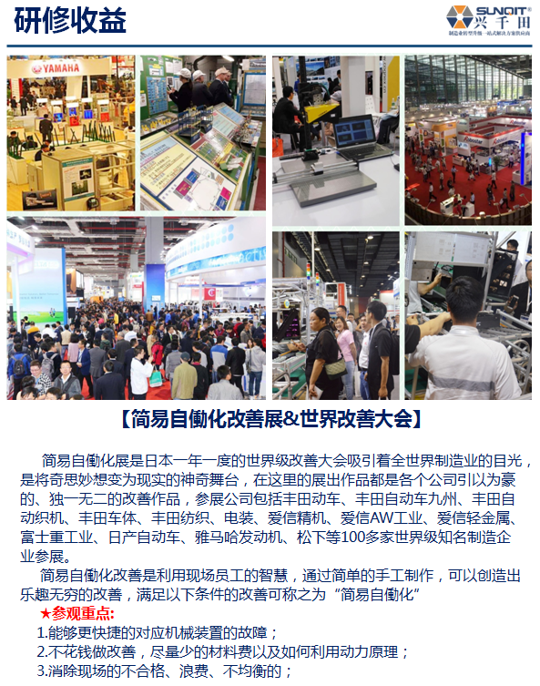 簡易自動(dòng)化研修收益