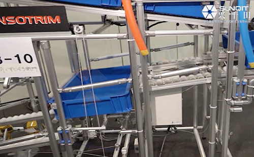 物料自動(dòng)補(bǔ)給、空箱自動(dòng)堆垛LCIA機(jī)構(gòu)