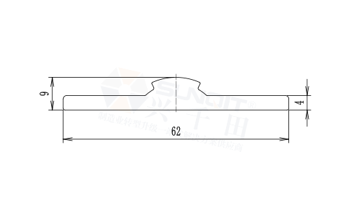 擋邊鋁材尺寸圖 擋邊鋁材尺寸圖