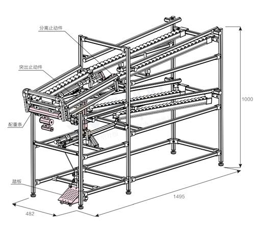 空箱回收物料架(腳動(dòng)) 空箱回收物料架(腳動(dòng))
