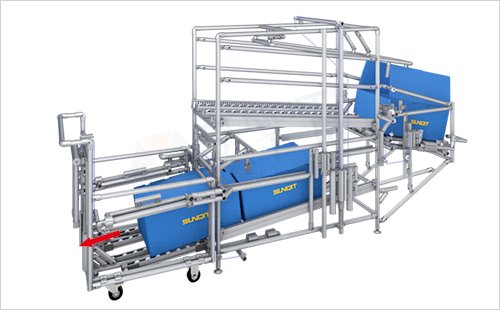 機(jī)械稱重貨架+堆垛周轉(zhuǎn)車 機(jī)械稱重貨架+堆垛周轉(zhuǎn)車