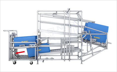 機(jī)械稱重貨架+堆垛周轉(zhuǎn)車 機(jī)械稱重貨架+堆垛周轉(zhuǎn)車