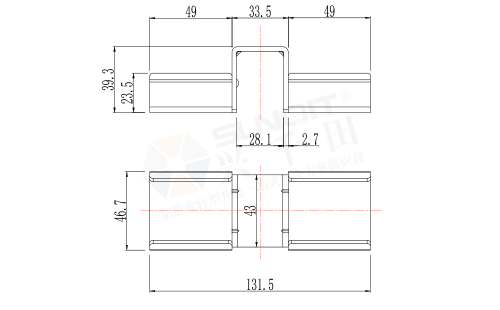 40鈑金過(guò)橋平接頭