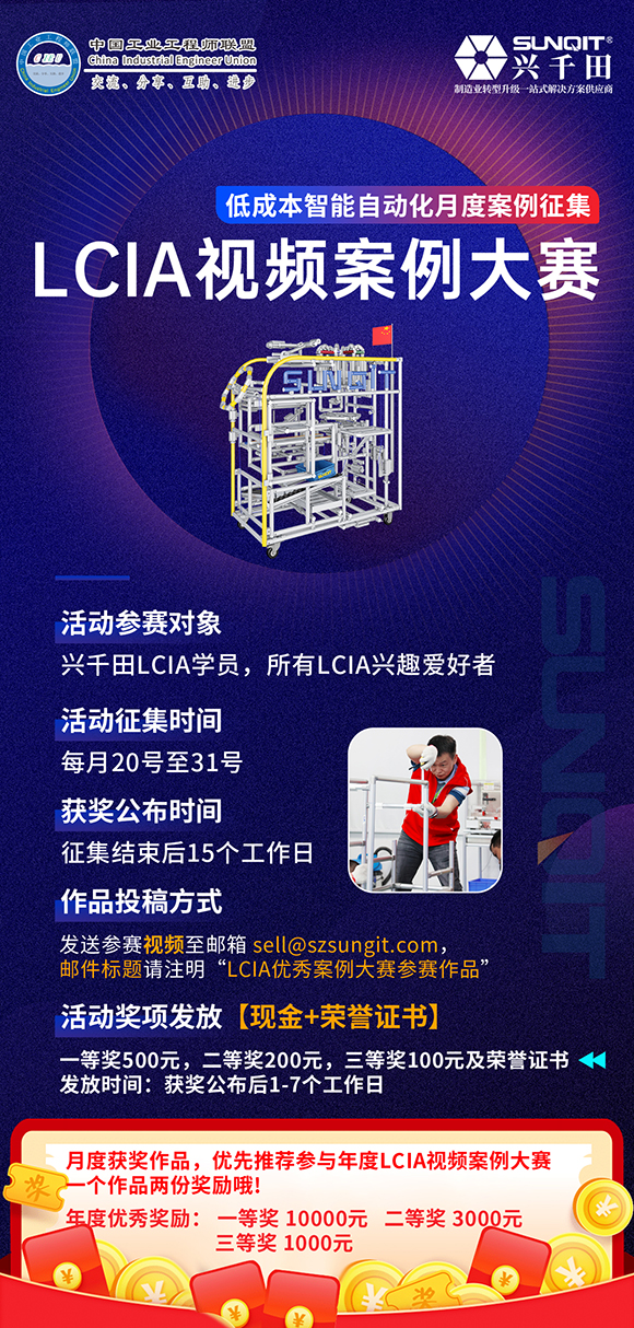 【征集令】LCIA低成本自動化月度優(yōu)秀案例征集 【征集令】LCIA低成本自動化月度優(yōu)秀案例征集