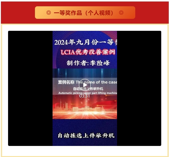 9月份優(yōu)秀LCIA視頻大賽 | 總獲獎(jiǎng)名單公布啦3 9月份優(yōu)秀LCIA視頻大賽 | 總獲獎(jiǎng)名單公布啦3