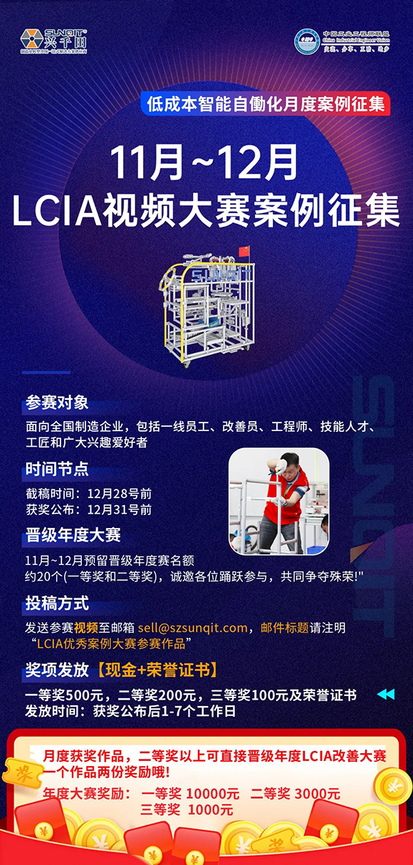11月~12月LCIA視頻大賽案例征集 11月~12月LCIA視頻大賽案例征集