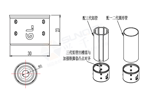 加強(qiáng)鐵膠套尺寸圖 加強(qiáng)鐵膠套尺寸圖