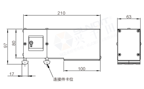 電絞車(線繩版)尺寸圖 電絞車(線繩版)尺寸圖