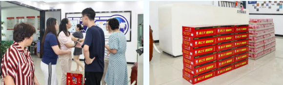 2025年福城街道“關(guān)愛職工 夏送清涼”慰問活動 2025年福城街道“關(guān)愛職工 夏送清涼”慰問活動